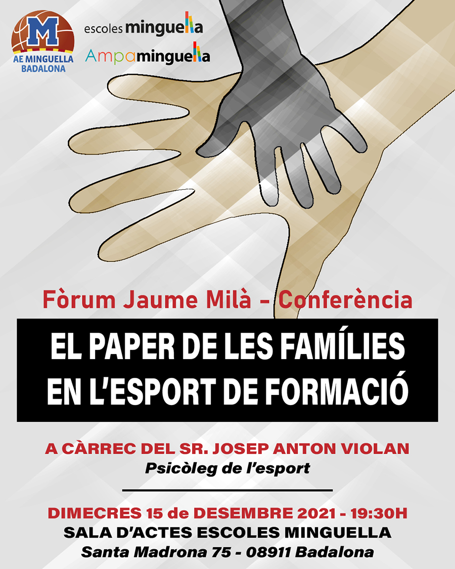 Fòrum Jaume Milà - Conferència